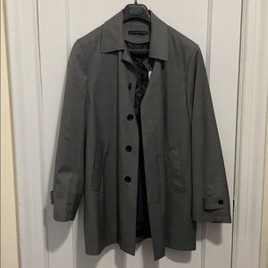John Varvatos Star USA Trench Coat in Grey- 40R